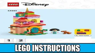 LEGO Disney 43261 Encanto Mini House building instructions