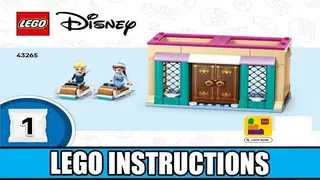LEGO Disney 43265 Arendelle Frozen Castle building instructions
