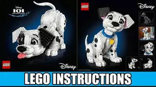 LEGO Disney 43269 101 Dalmatians Puppy building instructions