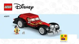 LEGO Disney 43277 Cruella De Vil's Car building instructions