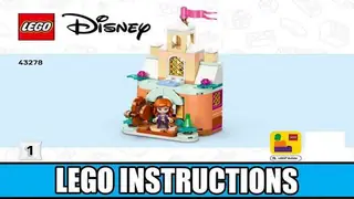 LEGO Disney 43278 Mini Arendelle Castle & Elsa's Ice Palace building instructions