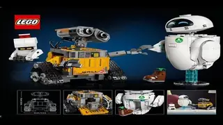 LEGO Disney 43279 WALL-E and EVE building instructions
