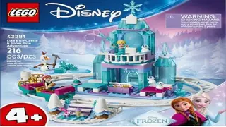LEGO Disney 43281 Elsa's Ice Castle & Snow Ride Adventure building instructions