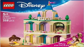 LEGO Disney 43291 Mini Belle & Tiana with Castle building instructions