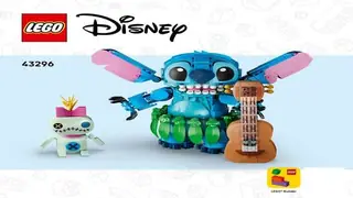 LEGO Disney 43296 Stitch & Scrump building instructions