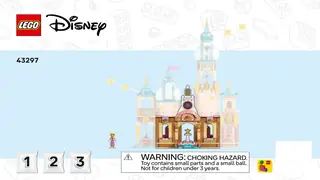 LEGO Disney 43297 Rapunzel's Castle building instructions