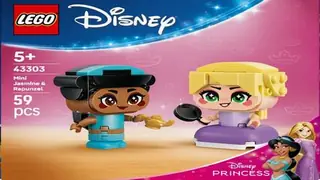LEGO Disney 43303 Mini Jasmine & Rapunzel building instructions