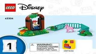 LEGO Disney 43304 Blaze's Horse Ranch building instructions