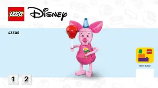 LEGO Disney 43305 Piglet's Birthday Fun building instructions