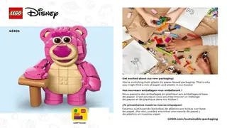 LEGO Disney 43306 Lotso building instructions