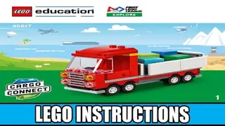 LEGO Education 45817 CARGO CONNECT Explore Set building instructions