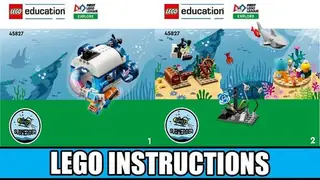 LEGO Education 45827 FIRST LEGO League Explore: Submerged building instructions