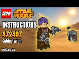 LEGO Star Wars 472407 Sabine Wren building instructions