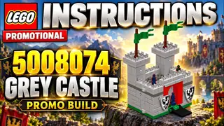 LEGO Promotional 5008074 Grey Castle set building instructions