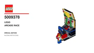 LEGO Promotional 5009378 LEGO Arcade Race building instructions