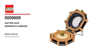 LEGO Promotional 5009609 Captain Jack Sparrow's Compass building instructions