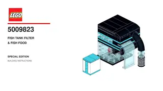 LEGO Promotional 5009823 Fish Tank Filter & Fish Food building instructions