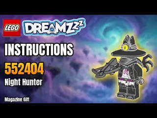 LEGO Dreamzzz 552404 Night Hunter building instructions