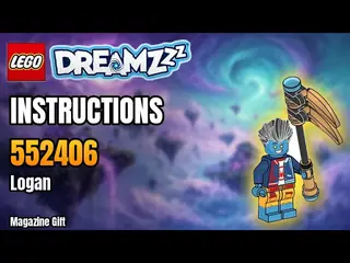 LEGO Dreamzzz 552406 Logan building instructions