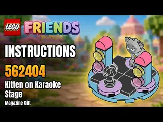 LEGO Friends 562404 Kitten on Karaoke Stage building instructions