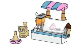LEGO Friends 562503 Ice Cream Shop building instructions