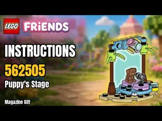 LEGO Friends 562505 Puppy's Stage building instructions