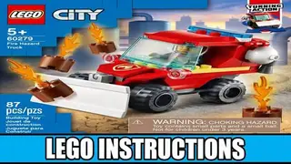 LEGO City 60279 Fire Hazard Truck building instructions