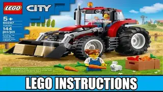 LEGO City 60287 Tractor building instructions