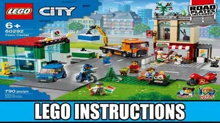 LEGO City 60292 Town Centre building instructions