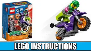 LEGO City 60296 Wheelie Stunt Bike building instructions