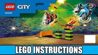 LEGO City 60299 Stunt Competition building instructions