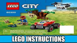 LEGO City 60300 Wildlife Rescue ATV building instructions