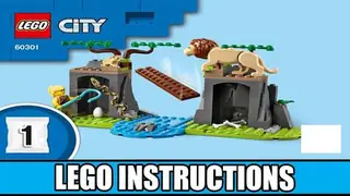 LEGO City 60301 Wildlife Rescue Off-Roader building instructions