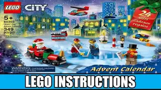 LEGO 60303 LEGO City Advent Calendar building instructions