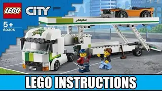 LEGO City 60305 Car Transporter building instructions