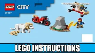 LEGO City 60307 Wildlife Rescue Camp building instructions