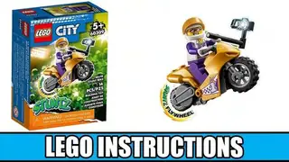 LEGO City 60309 Selfie Stunt Bike building instructions