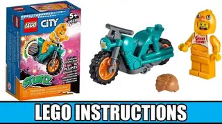 LEGO City 60310 Chicken Stunt Bike building instructions