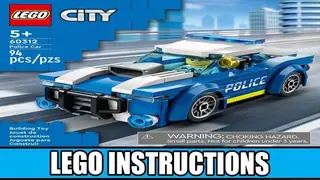 LEGO City 60312 Police Car building instructions