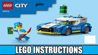LEGO City 60314 Ice Cream Truck Police Chase building instructions