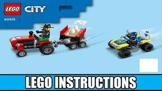 LEGO City 60315 Police Mobile Command Truck building instructions