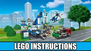 LEGO City 60316 Police Station building instructions