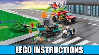 LEGO City 60319 Fire Rescue & Police Chase building instructions