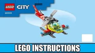 LEGO City 60320 Fire Station building instructions