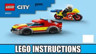 LEGO City 60321 Fire Brigade building instructions