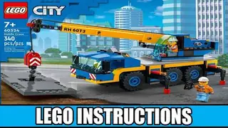 LEGO City 60324 Mobile Crane building instructions