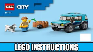 LEGO City 60327 Horse Transporter building instructions