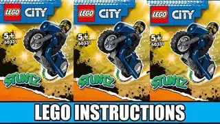LEGO City 60331 Touring Stunt Bike building instructions