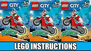 LEGO City 60332 Reckless Scorpion Stunt Bike building instructions