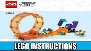 LEGO City 60338 Chimpanzee Smash Stunt Loop building instructions